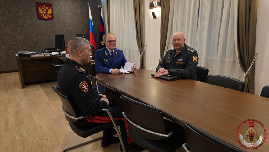 Заместитель командующего Северо-Западным округом Росгвардии посетил подразделения Росгвардии в Республике Коми