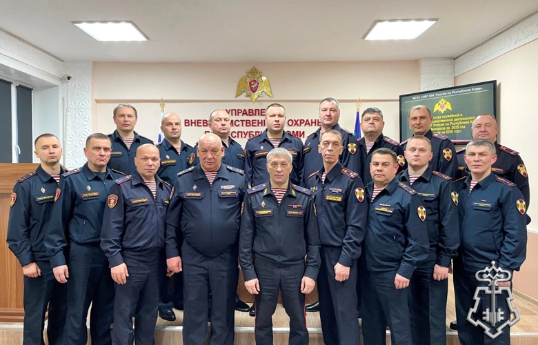 В Сыктывкаре завершился учебно-методический сбор с начальниками подразделений вневедомственной охраны Росгвардии