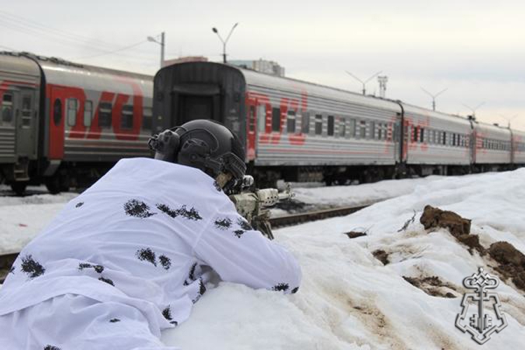 Росгвардия Коми отработала действия на объектах железнодорожного транспорта в ходе учений