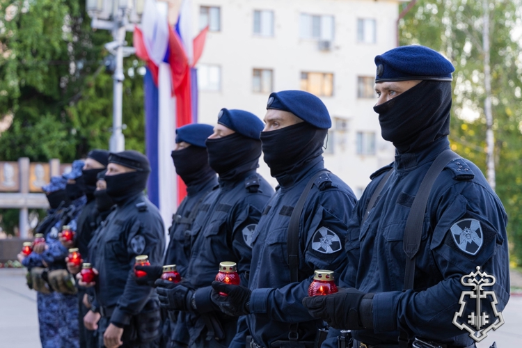 Росгвардия Коми присоединилась к акции «Свеча памяти»