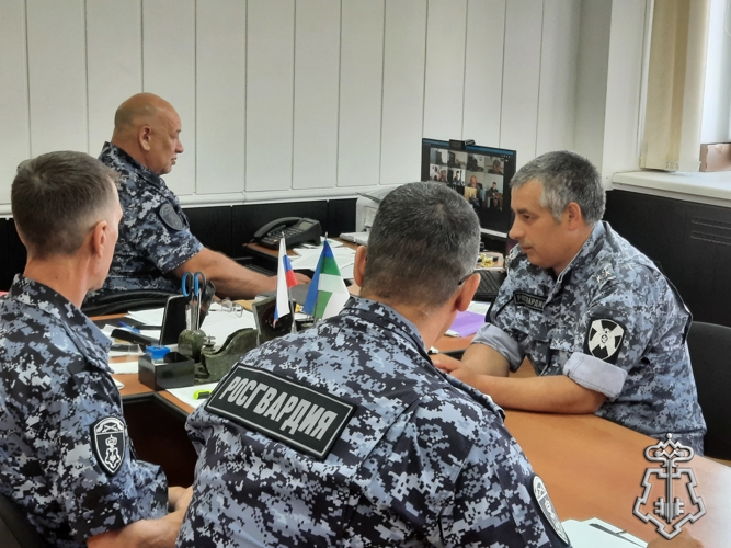 В Коми завершились учебно-методические сборы руководителей филиалов вневедомственной охраны Росгвардии