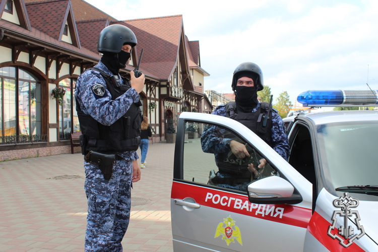 Вечер в печорском баре закончился неожиданно - двух дебоширов задержал наряд вневедомственной охраны Росгвардии
