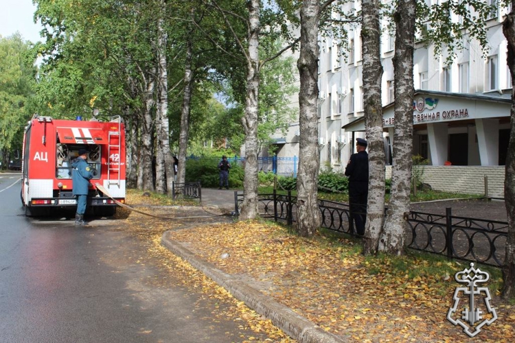 В Сыктывкаре прошли совместные пожарно-тактические учения Росгвардии и МЧС
